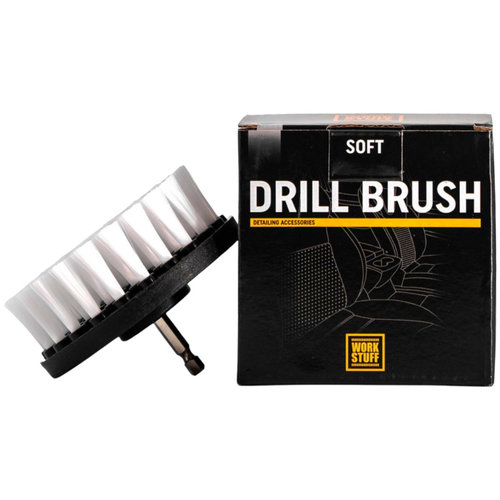 Work Stuff Drill Brush Soft Perie Curatat Tapiteria Pentru Bormasina Moale WS-143