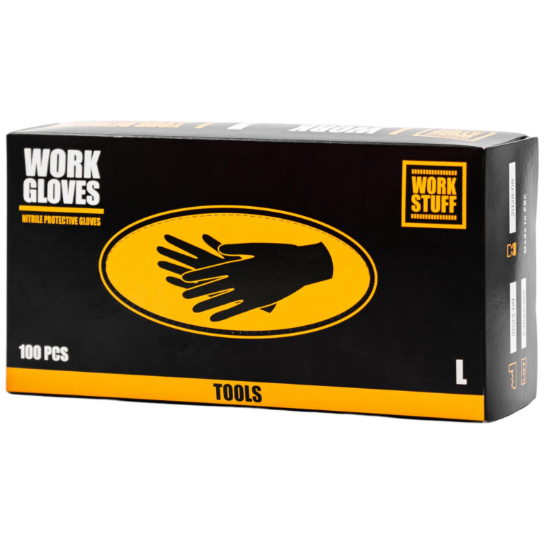 Work Stuff Manusi De Lucru Negre Marimea L WS-138