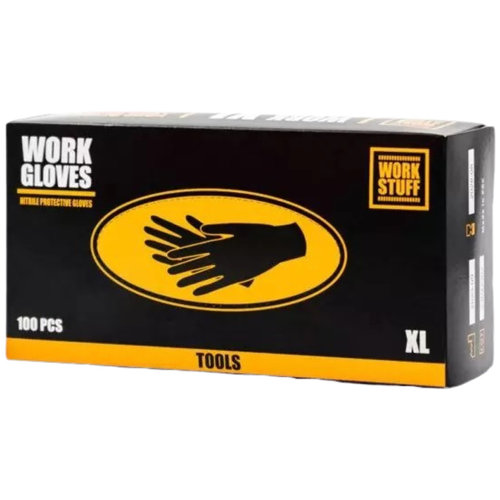 Work Stuff Manusi De Lucru Negre Marimea XL WS-139
