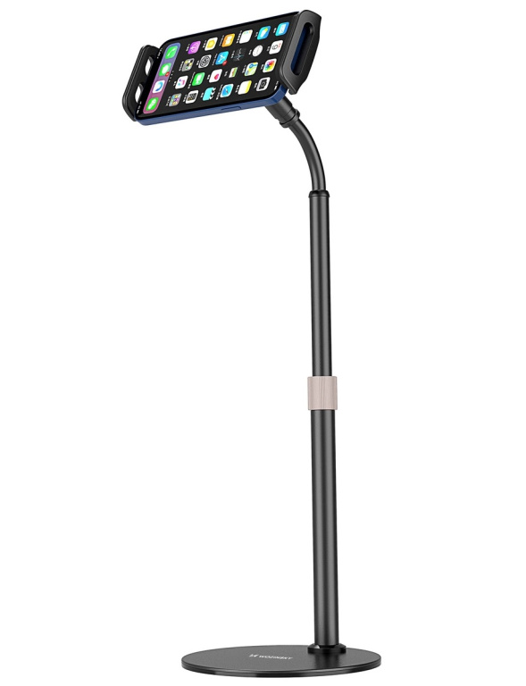 Wozinsky Suport Stand Pentru Telefon / Tabletă Reglabil Birou Negru WTHBK4