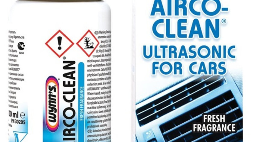 Wynn's Airco Clean Tratament Ultrasonic Pentru Aer Conditionat 100ML W30205