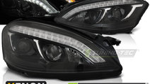 XENON Faruri DAYLIGHT BLACK compatibila MERCEDES W...