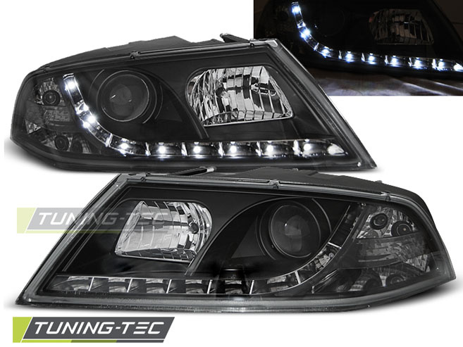 XENON Faruri DAYLIGHT BLACK compatibila SKODA OCTAVIA 2 03.04- 08