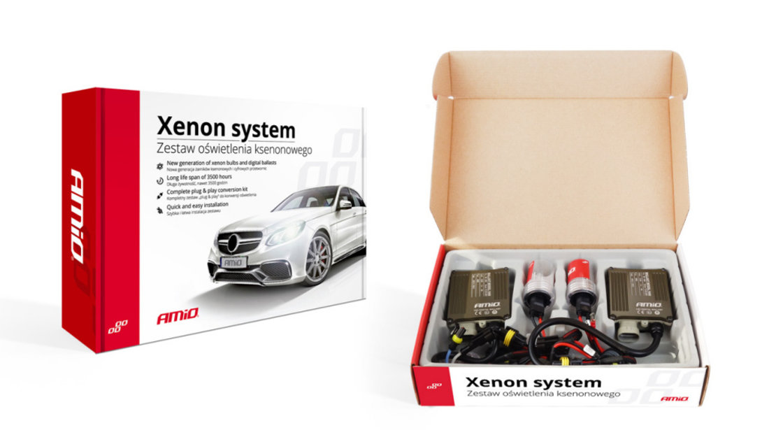 Xenon Kit Type S1068 Canbus H1 4300k Amio 01896
