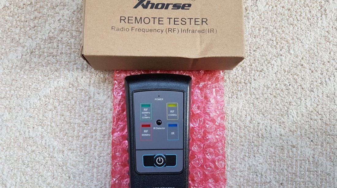 XHORSE Remote Tester Radio Frecventa (FR) Infrared (IR) 300Mhz-320hz 434/868Mhz