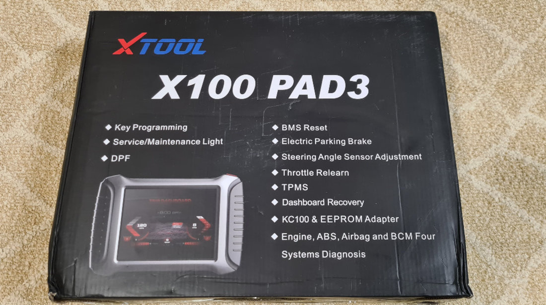 Xtool Original X100 PAD3 Elite Modelul FULL cu KC100 , VW 4 th & 5 th IMMO.