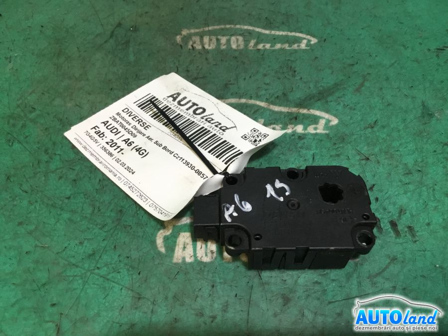 Zbat0045d09 Motoras Dirijare Aer, Sub Bord Cz113930-0857 Audi A6 4G 2011