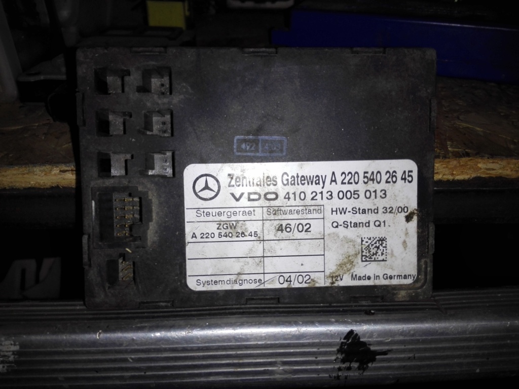 Zentraler Gateway Mercedes S class W220 A2205402645