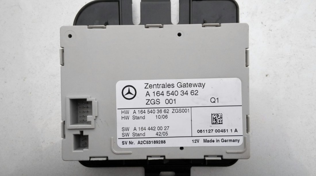 Zentrales Gateway Mecedes ML W164 A1645403462