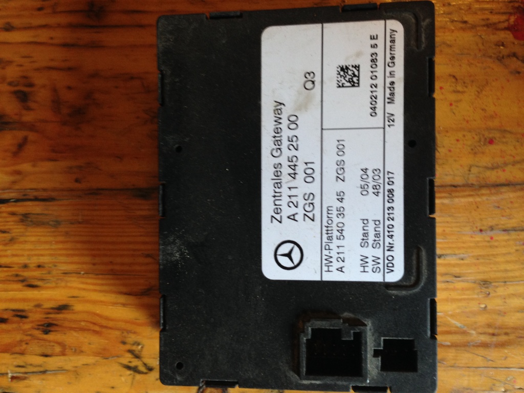 Zentrales gateway mercedes e class cod A2114452500