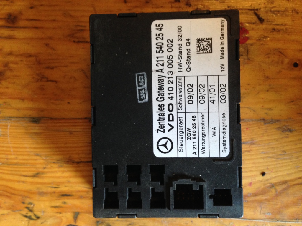 Zentrales gateway mercedes e class cod A2115402545