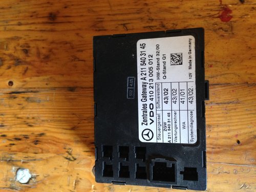 Zentrales gateway mercedes e class cod A2115403145