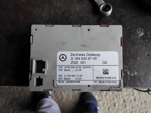 Zentrales gateway mercedes ML W164 A1645406745