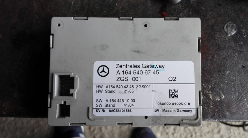 Zentrales gateway mercedes ML W164 A1645406745