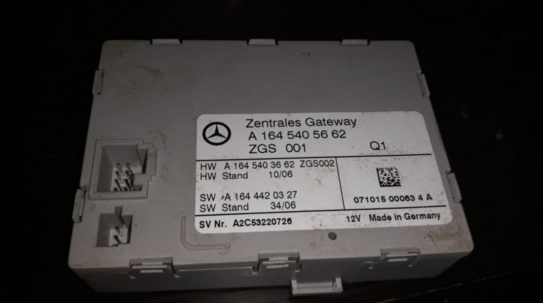 Zentrales Gateway Mercedes R320CDI w251 ML w164 GL320 a1645405662