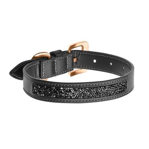 Zgarda Pentru Caini Oe Mercedes-Benz Swarovski Negru / Roz Auriu B66953954